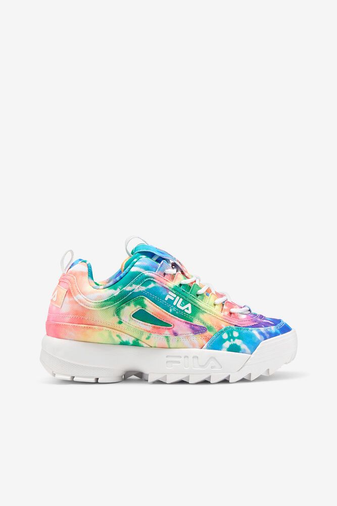 Fila Sneakers Disruptor 2 Tie Dye Womens Multicolor - India UIQ-702946